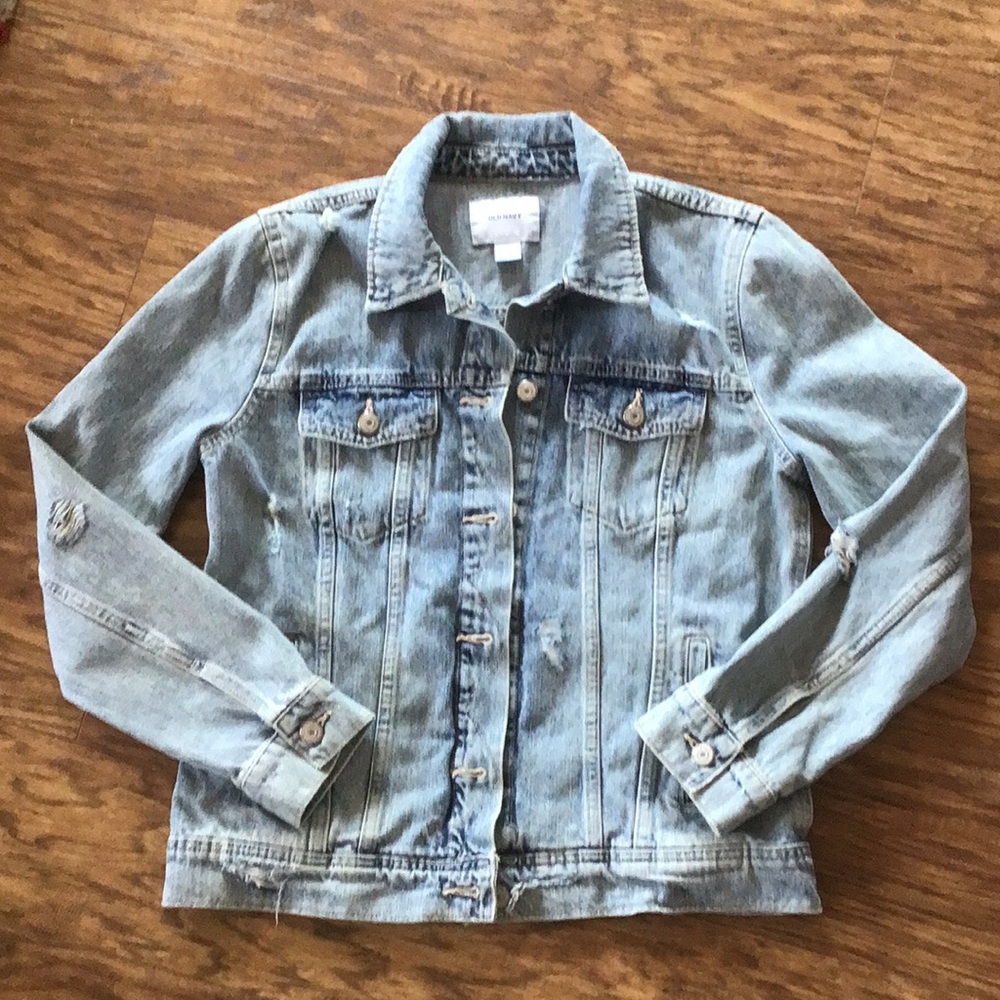 Light Blue Denim Jacket medium